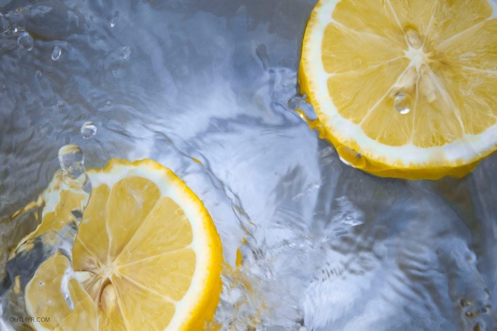 lemon water