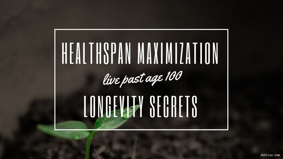 Maximizing Healthspan & Longevity to Stay Young