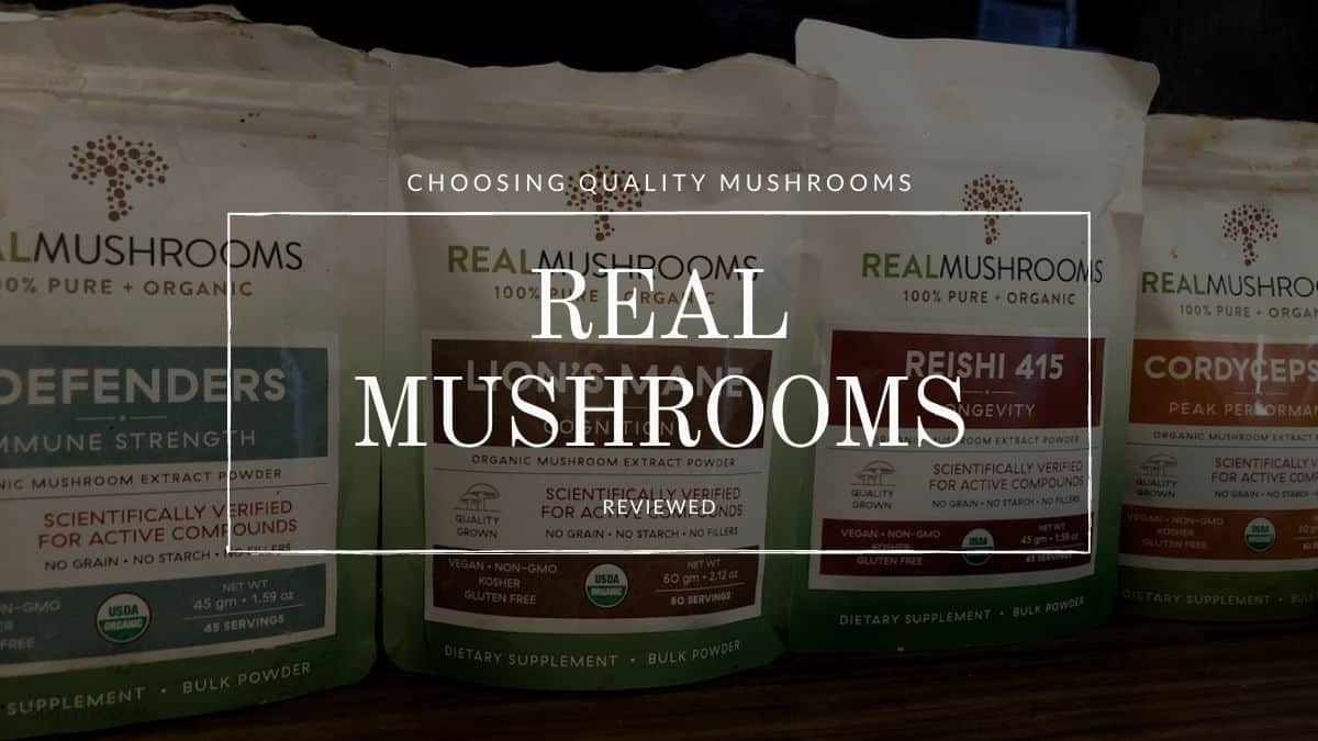 Real Mushrooms Products Review