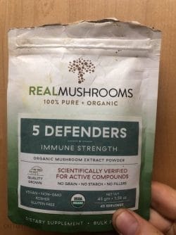 Real Mushrooms 5 Defenders Supplement