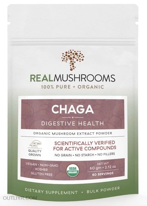 Real Mushrooms Chaga Supplement