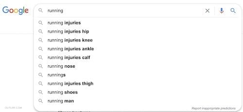 Running Common Injuries Searches