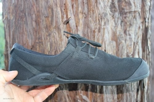 Worn Xero Hana Canvas Barefoot Minimalist Shoes