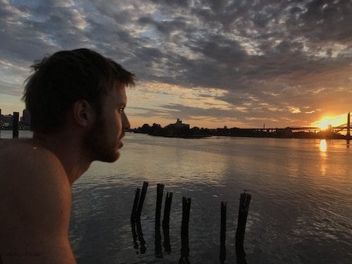 Nick Sun Gazing NYC Early Morning Sun Rise