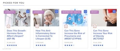 Important articles to read based on your genes