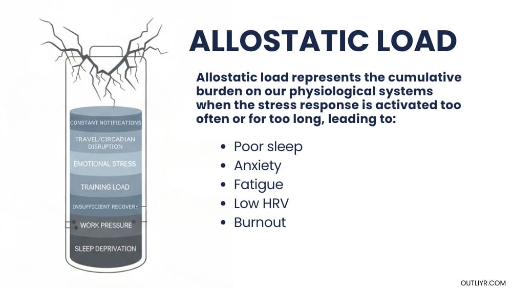 Graphic on allostatic load & its symptoms