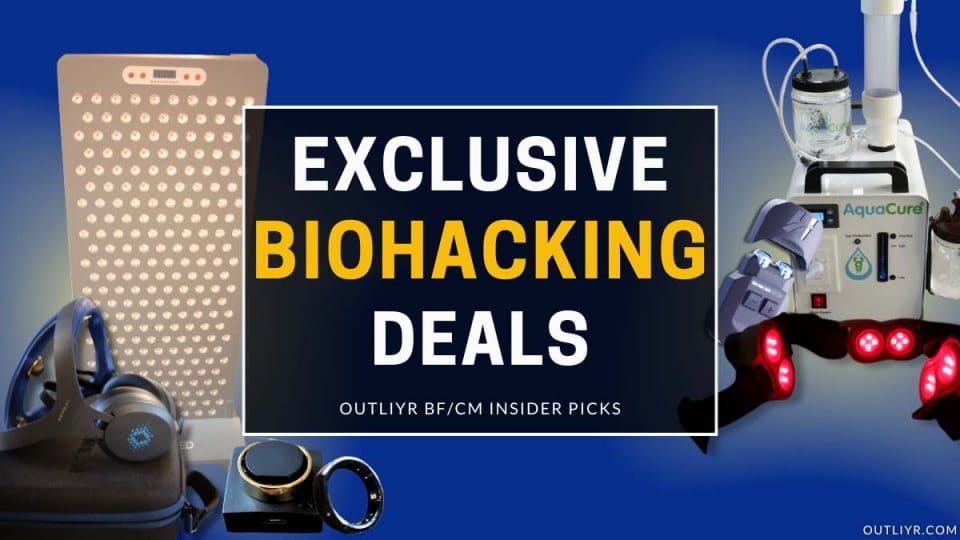 Biohacking Deals BlackFriday CyberMonday 2025