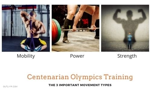Centenarian Olympics Best Movement & Exercise Types