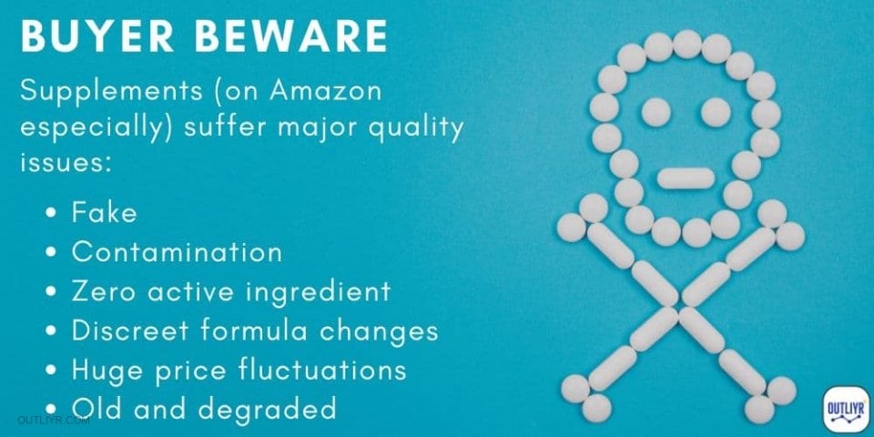 Dangers of Buying Supplements on Amazon