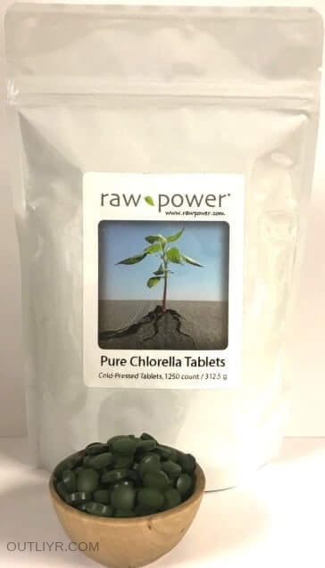 RawPower Chlorella Tablets