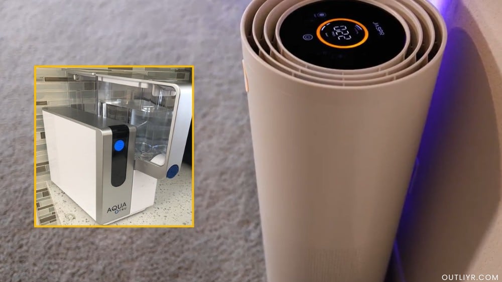 airandwaterpurifier Nick Urban's Jaspr air purifier and the AquaTru water filter