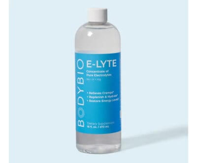 bodybio electrolyte bottle