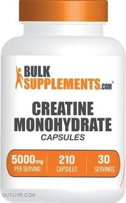 bulk supplements creatinine monohydrate supplement