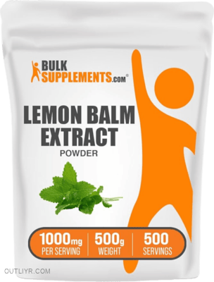 bulksupplements lemon balm extract