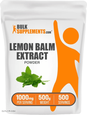 bulksupplements lemon balm extract