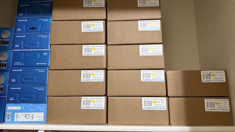 clarkssynthesis transducers vibroacoustic therapy