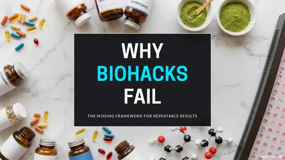 Why Biohacks Fail - The Missing Framework for Repeatable Results