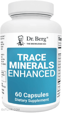 Dr. Berg Trace Minerals Enhanced is ideal for keto dieters and those seeking safe, optimal levels of essential trace minerals