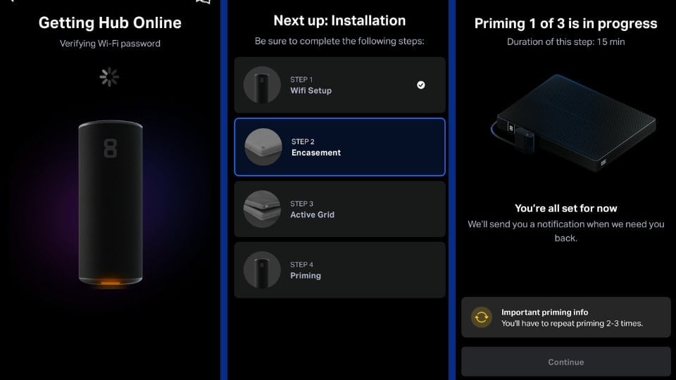 Eight Sleep Pod Pro application setup and process.