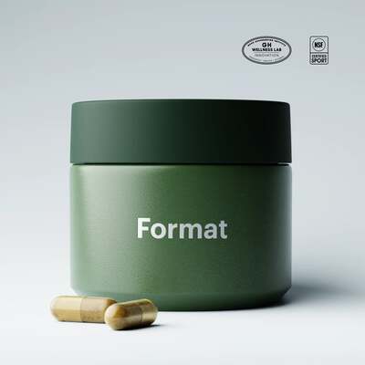 Elysium Health Format senolytic supplement jar