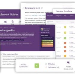 Examine+ Nutrition & Supplement Database