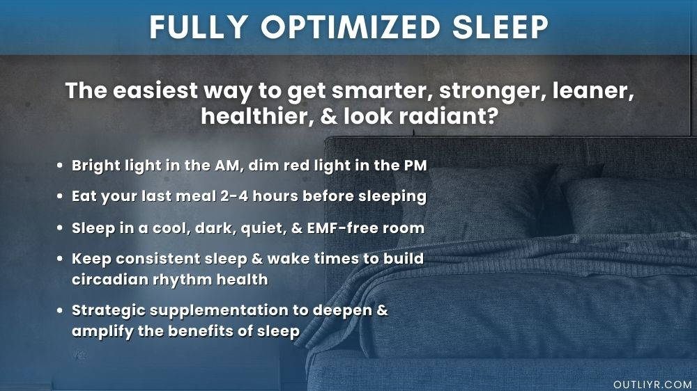 Free ways to biohack sleep