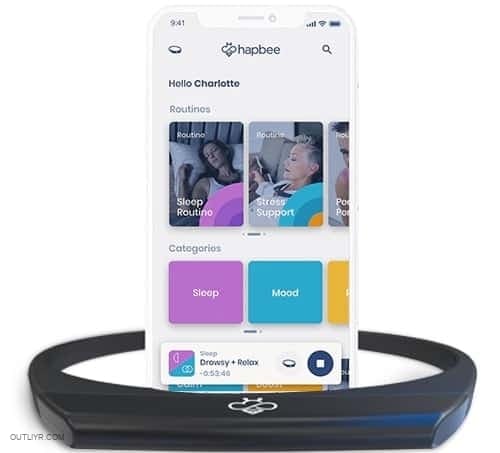 hapbee wearable app