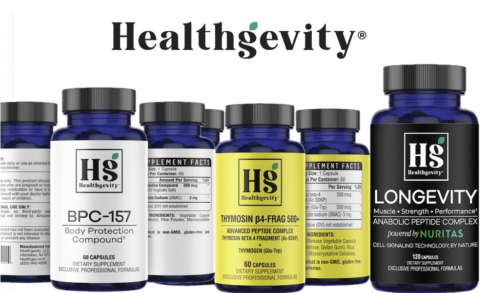 healthgevity peptides