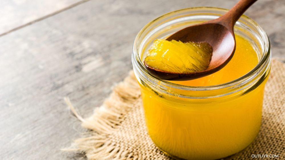 A jar of ghee