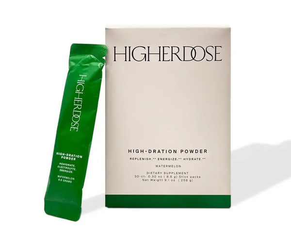 higherdose highdration electrolytes powder