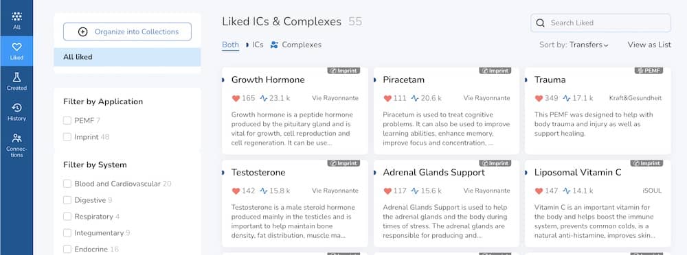 infopathy ics complexes library