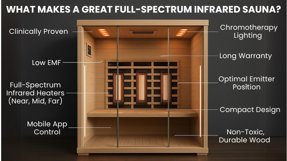infraredsaunaparts Parts of an highquality infrared sauna