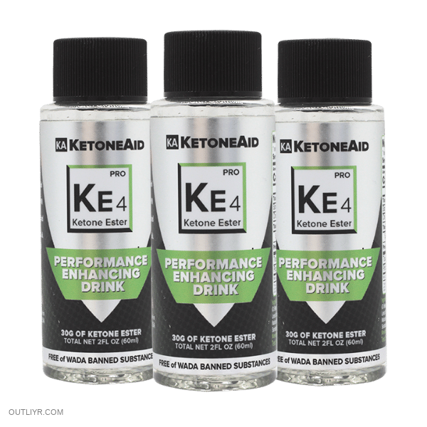 KetoneAid KE4 Ketone Ester & Salt Supplements