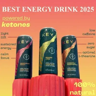 KEY Ketone Energy Drink variety pack