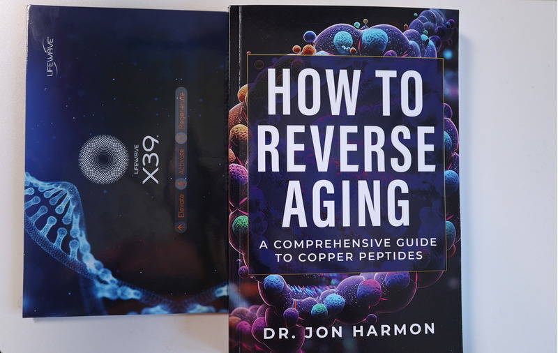 LifeWave's X39 and Dr Jon Harmon's How to Reverse Aging copper peptides guide