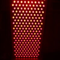 Lightpath LED panel turned on