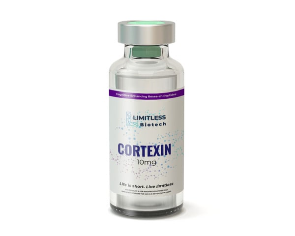 Limitless' Cortexin 10mg bottle