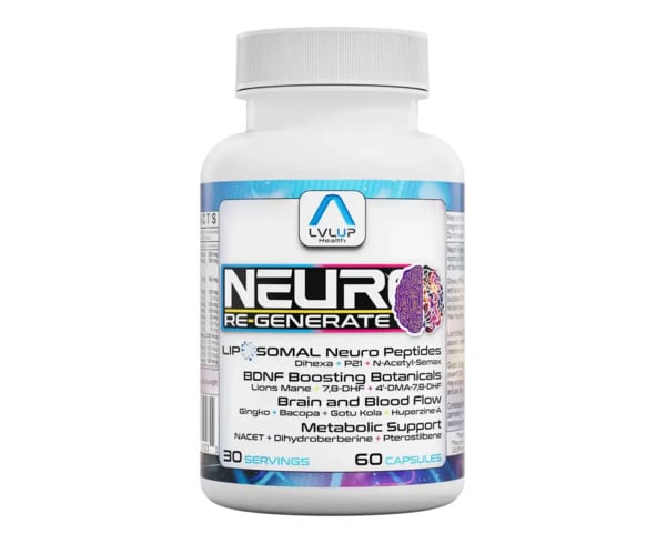 lvluphealth neuro regenerate bottle
