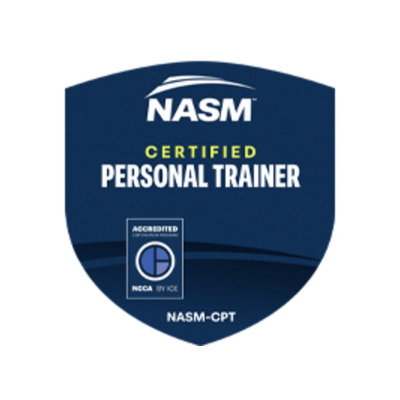 NASM Certified Personal Trainer CPT certification badge