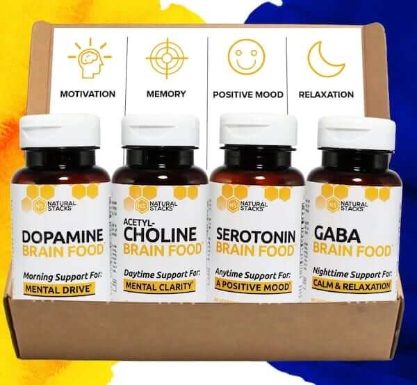 Natural Stacks Brain Performance Supplements