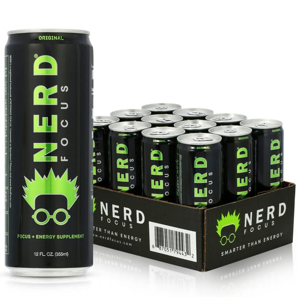 Nerd Focus nootropic energy drink