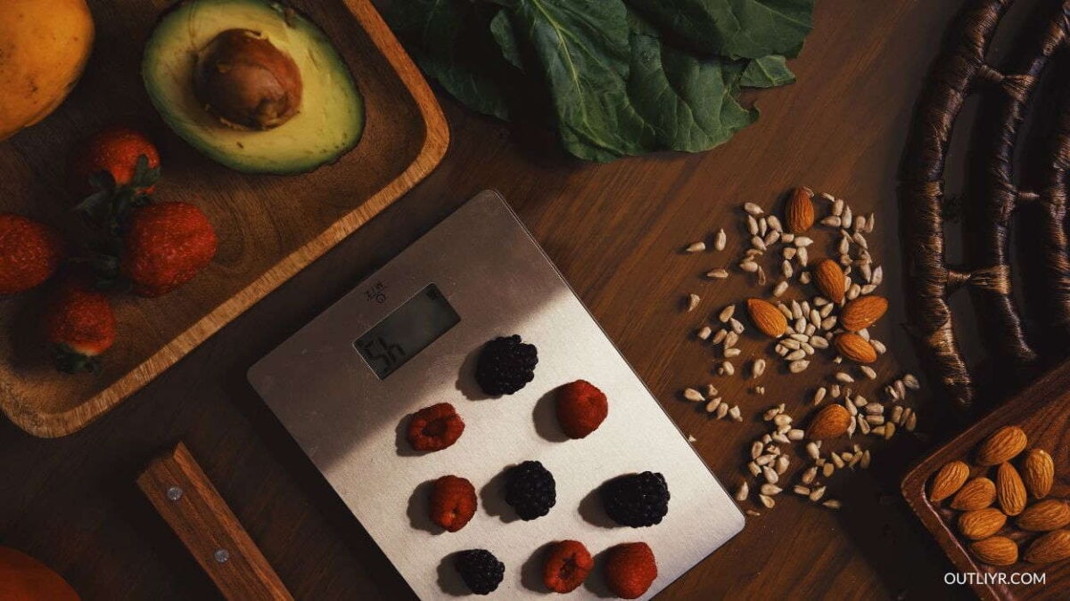 Fruits, vegetables, and nuts 