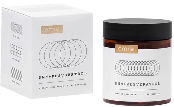 omre NMN + Resveratrol box & bottle