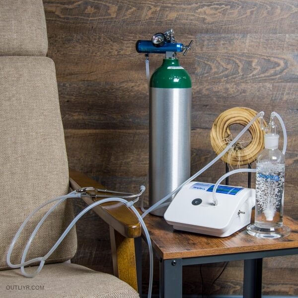 Flow of gas generator complete set