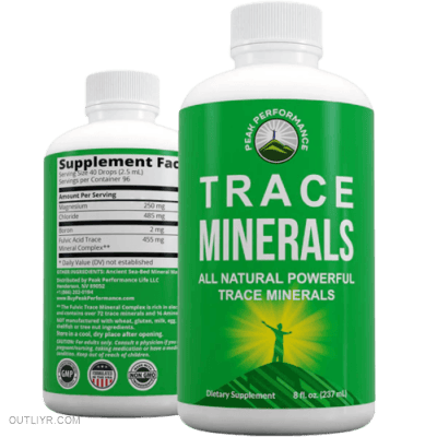 Peak Performance trace minerals liquid drops is a reliable multimineral supplement rich in fulvic acid, offering affordability, and precise dosing
