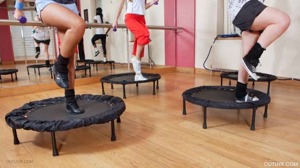 Rebounding helps with fast muscle recovery by promoting lymphatic drainage, improving circulation, and engaging muscles without excessive impact