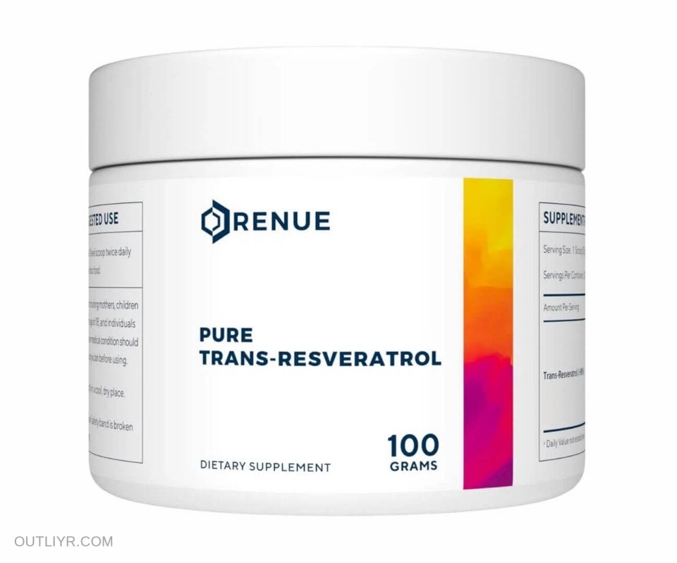 renue trans resveratrol powder pure