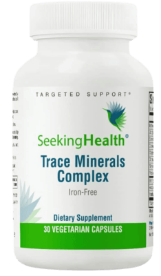 seekinghealthtracemineralscomplex Seeking Health's Trace Minerals Complex offers an affordable yet highquality choice for supplementing essential minerals