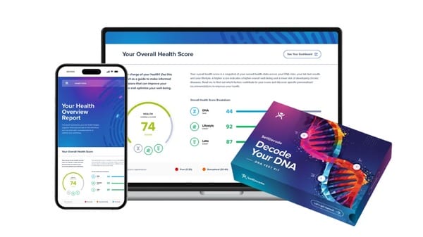 selfdecode kit dashboard 1