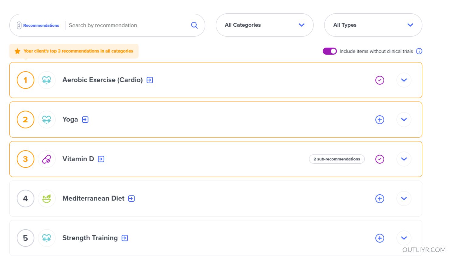 SelfDecode3 Recommendations Page product image